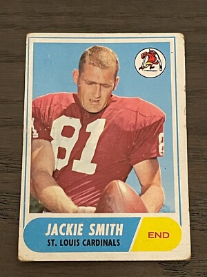 1968 Topps Jackie Smith #86 St. Louis Cardinals HOF   (A)