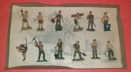 CAJA PRISIONEROS DE GUERRA de JECSAN, en goma, año 1960. (Tipo REAMSA, PECH) - Imagen 2 de 9