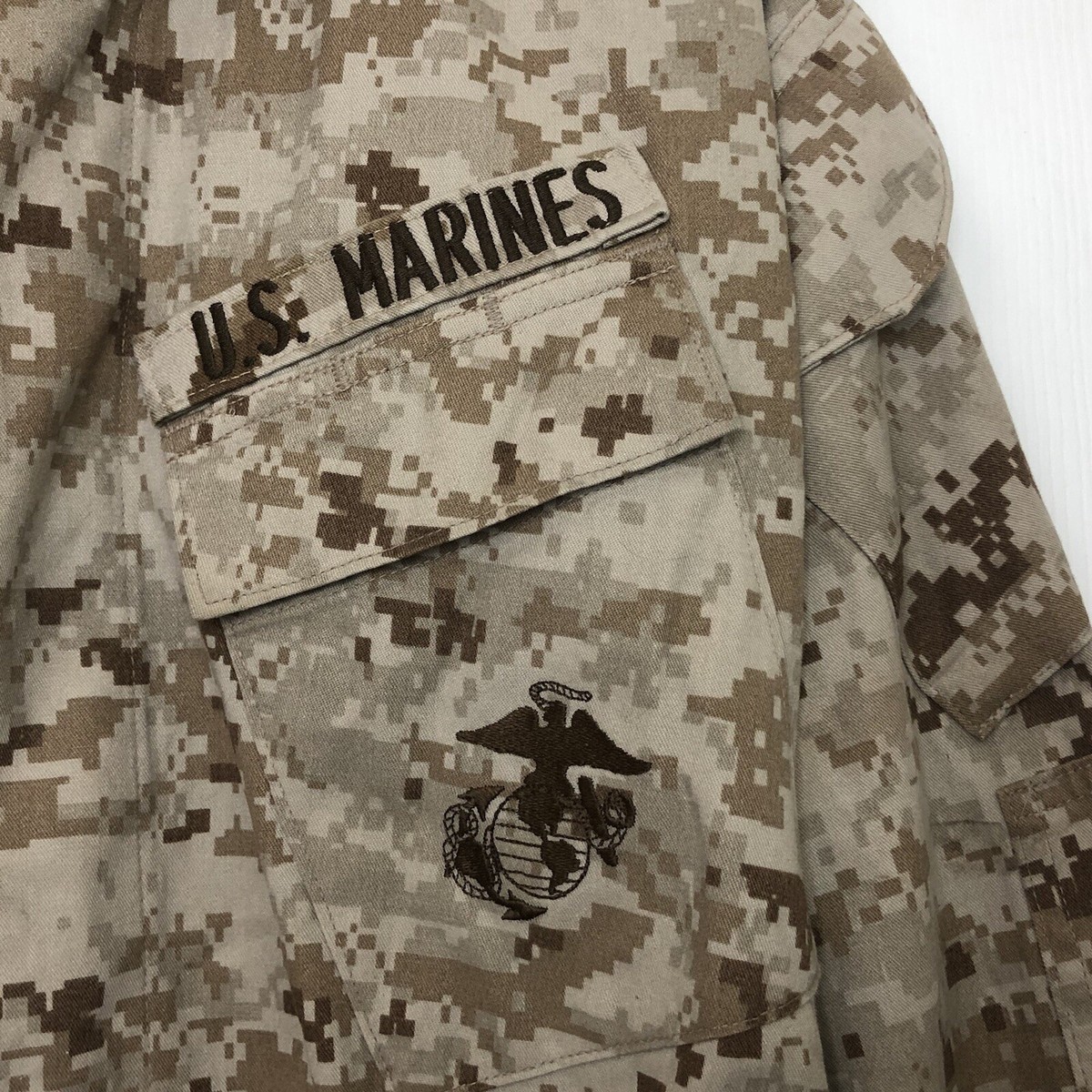 US Marine Corps Desert Marpat Camouflage Uniform Top USMC