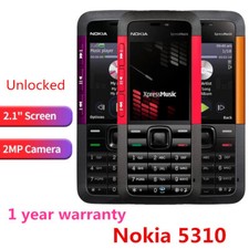 Nokia 5310 XpressMusic Unlocked Bluetooth Mobile Phone Hebrew English keyboard