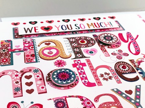 Mothers Day Card, personalised for a very special mother - Picture 3 of 11