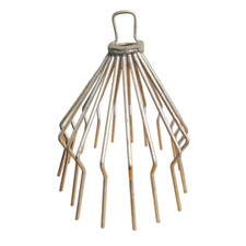 Chimney Bird Guard Cage Cowl Chimney Crow Protection - 210mm Silver