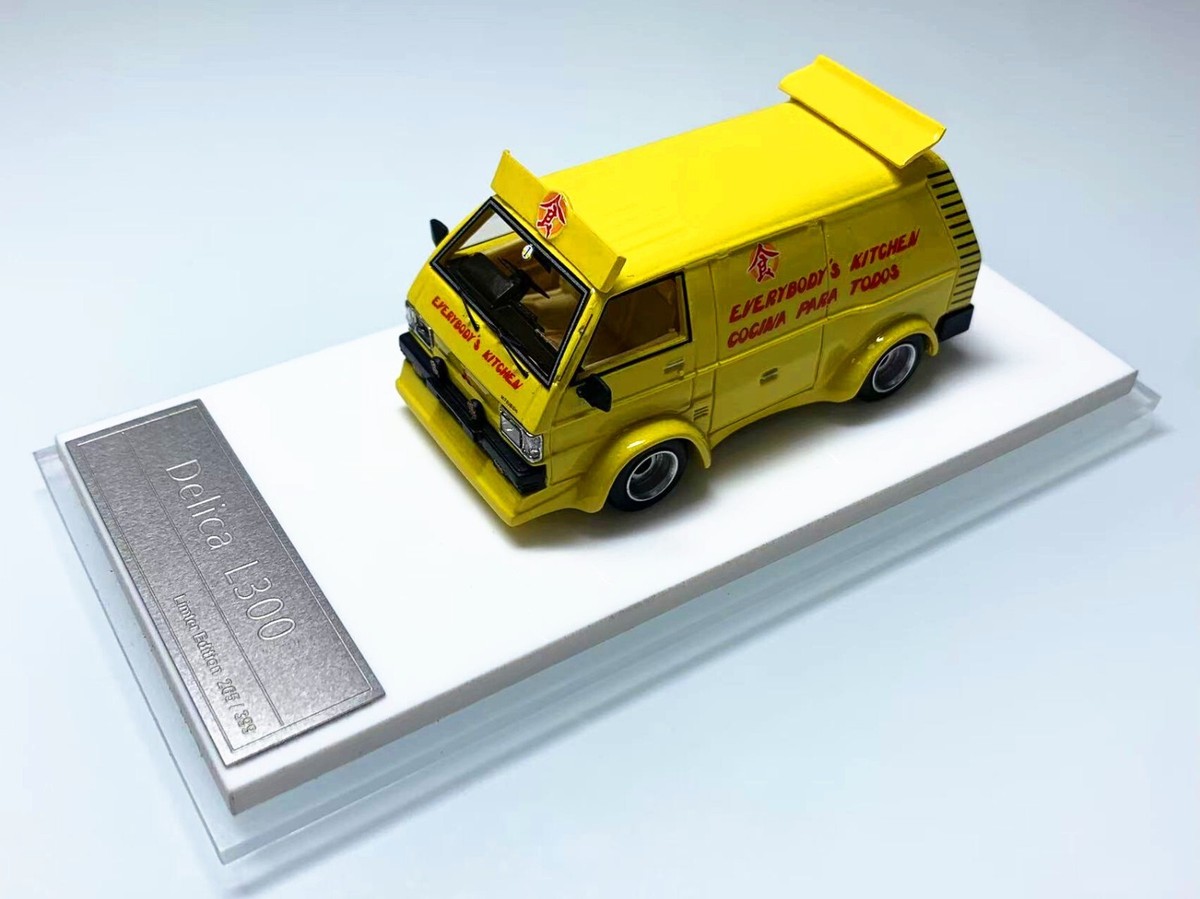 MJ 1/64 Scale Mitsubishi Delica L300 Resin Model Car-《Wheels on