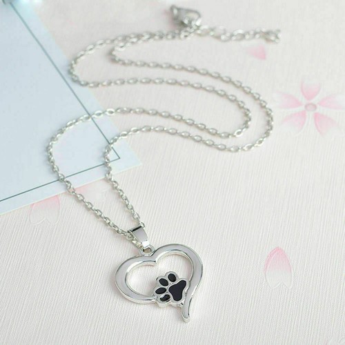 Infinito Amore - Collana Con Zampa Di Cane E Zirconi