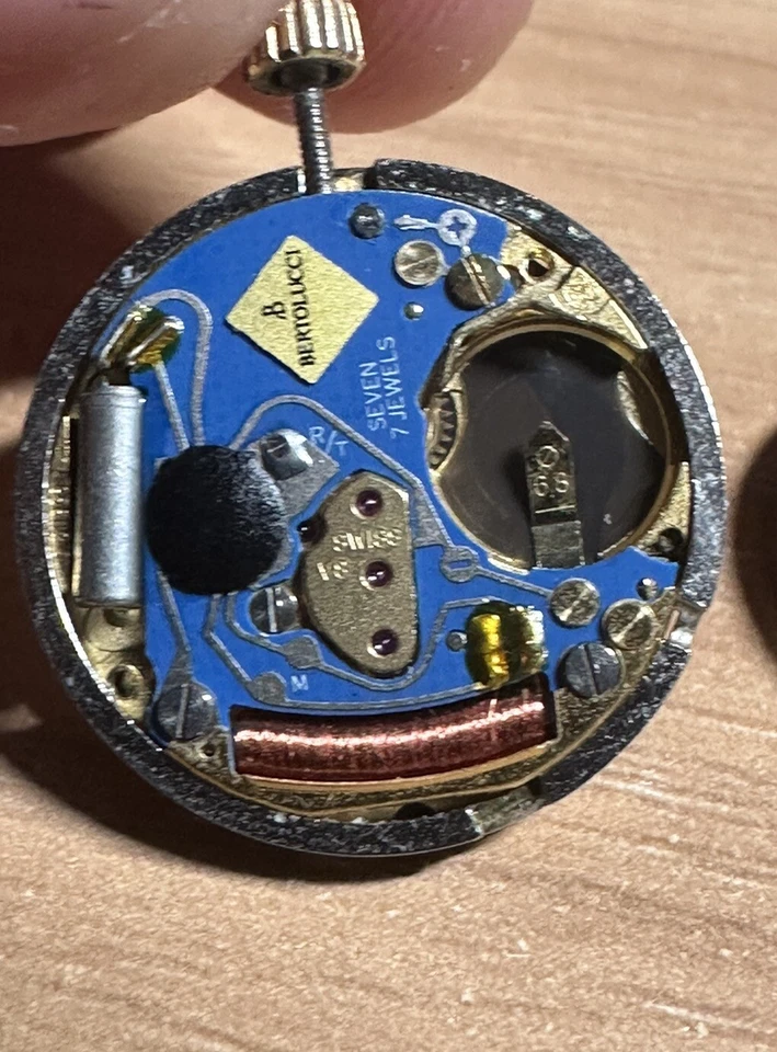 Дамы Bertolucci перламутр римские цифры и черный 12 бриллиант циферблатов (2) - Изображение 3 из 4