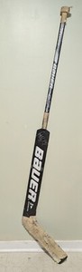 DARCY WAKALUK SIGNED '96-97 PHOENIX COYOTES GAME USED BAUER REACTOR GOALIE STICK