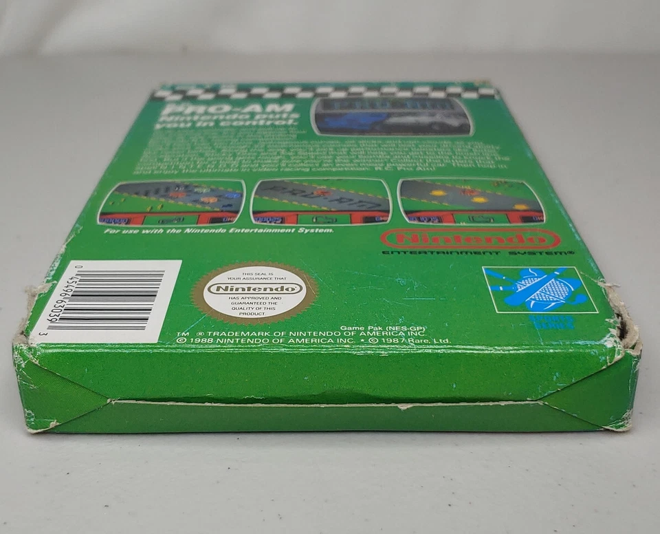 R.C. Pro-AM Nintendo NES Complete in Box CIB - Image 3 of 4