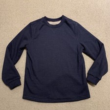 BC Clothing Heritage Dark Blue Pullover Long Sleeve Sweater Mens Size S