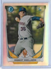 RARE 2014 BOWMAN CHROME ROBERT GSELLMAN ROOKIE CARD RC #BCP75 ~ 500/500 UNIQUE