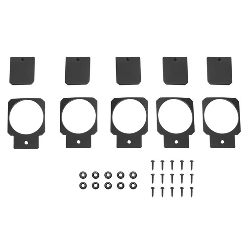 Manijas de puerta exteriores de aluminio negro para Jeep Wrangler JK/JKU 2007-2018 - Imagen 51 de 56