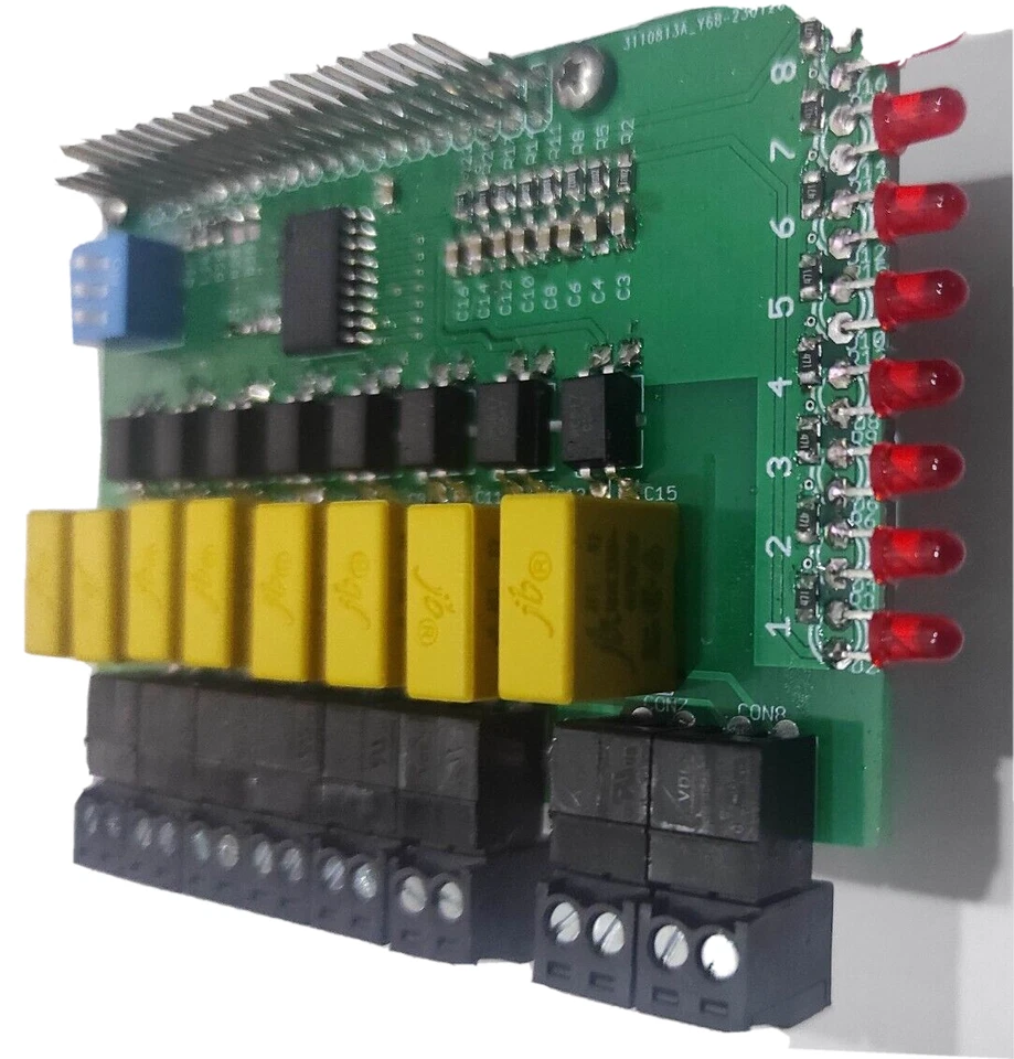 Extension for RASPBERY PI  8x input 50-250VAC - Image 2 of 2