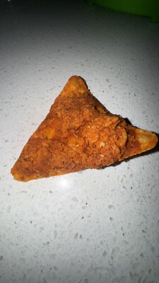 Rare Dorito Chip Ultra Seasoned Nacho Cheese
