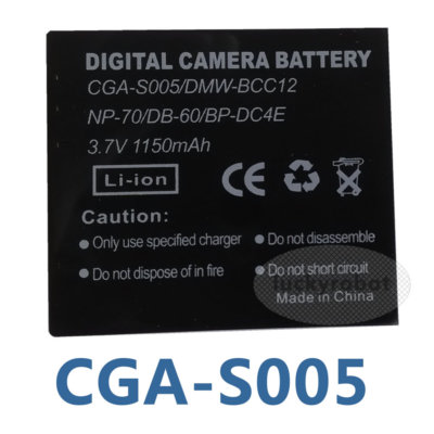 Batteria Panasonic CGA-S005 Compatibile - Per Lumix DMC-FS2, FX01, FX07, FX3 E Altri - Foto 10