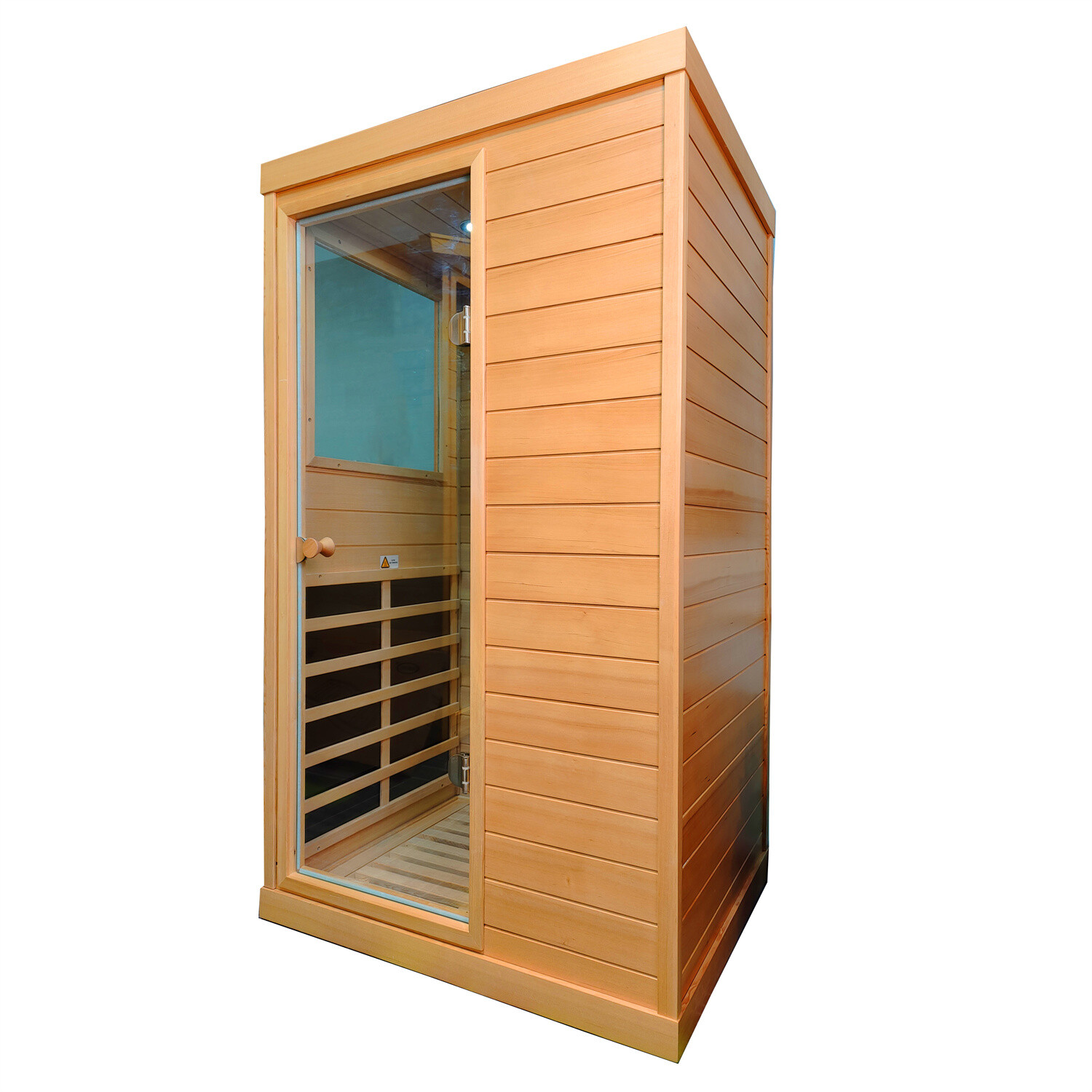 Infrared Sauna Room Sauna Tent Mini Wooden Hemlock Home Saunas for 1