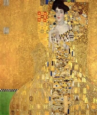 12309.Decoration POSTER.Room interior wall art.Adele by Gustav Klimt painting