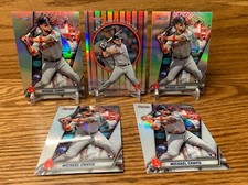 MICHAEL CHAVIS 2019 Bowman's Best RC 5 Refractor Franchise Fav Base Red Sox