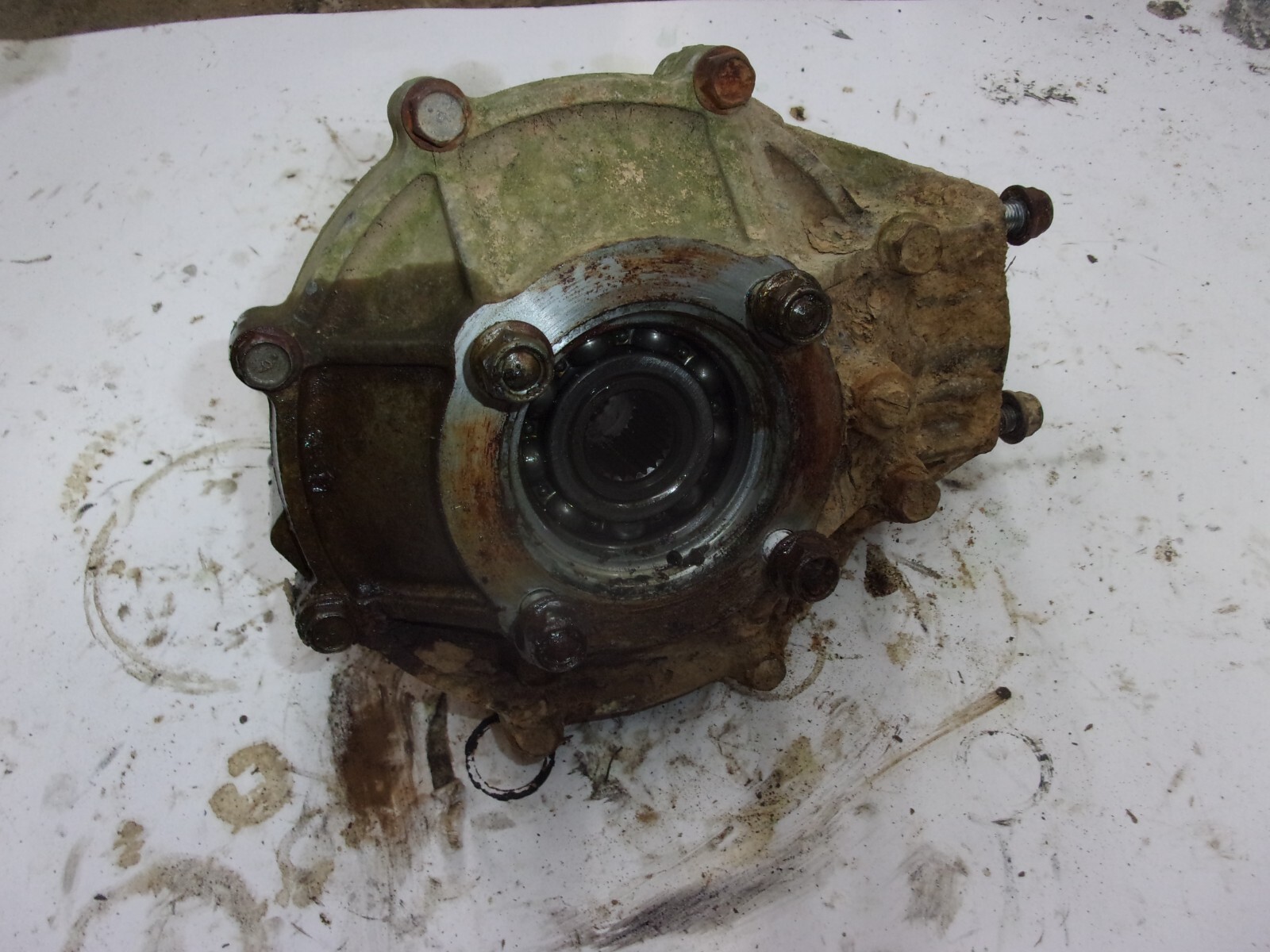 1993 KAWASAKI BAYOU 400 4WD REAR DIFFERENTIAL FINAL DRIVE | eBay