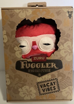 Zuru Fuggler Funny Ugly Monster Vacay Vibes Red Rabid Rabbit ~FREE SAME DAY SHIP