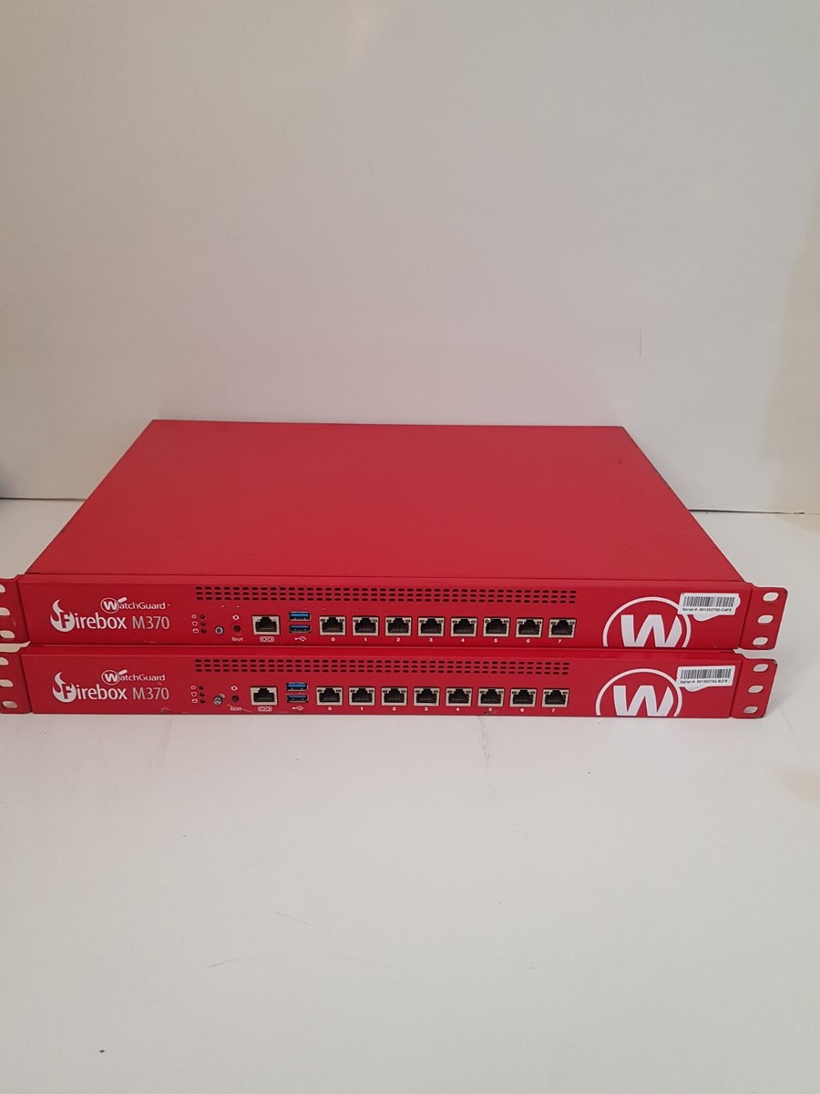 Watchguard Firebox M370 WL6AE8 Network Security Appliance | eBay