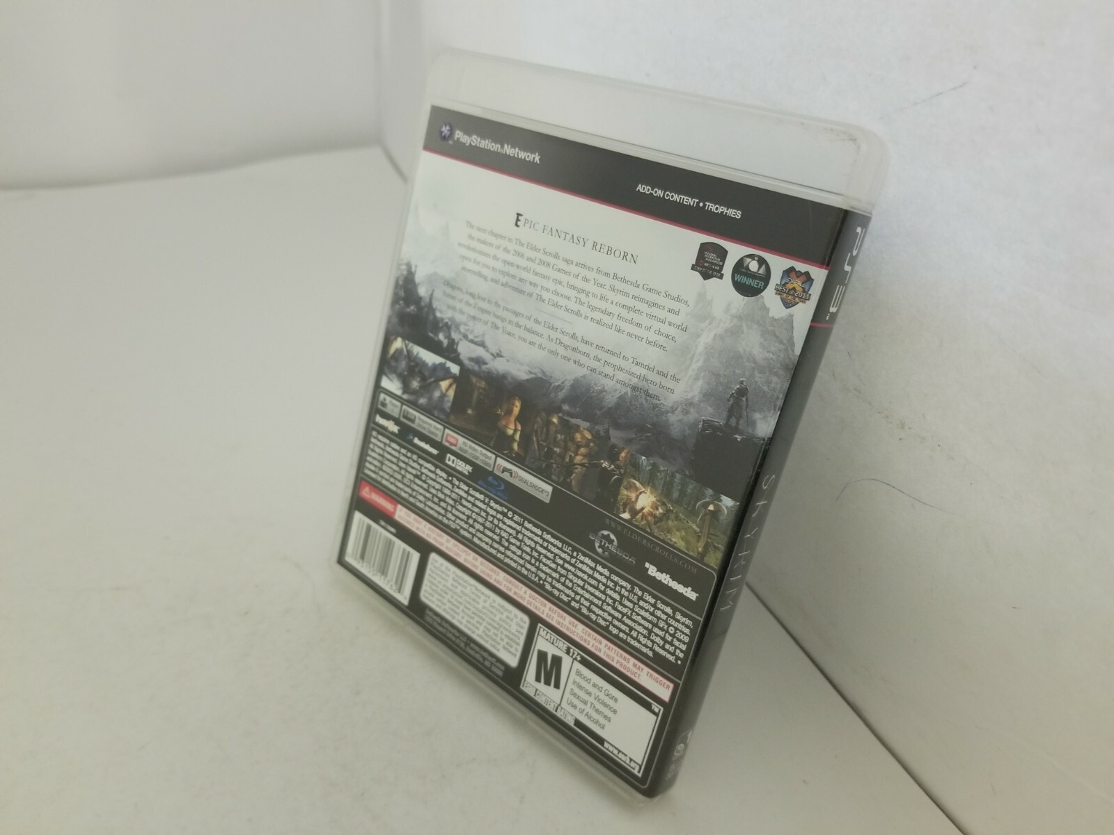 The Elder Scrolls V Skyrim Sony PlayStation 3 PS3 Original CIB Case ...