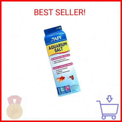 API AQUARIUM SALT Freshwater Aquarium Salt 36-Ounce Box