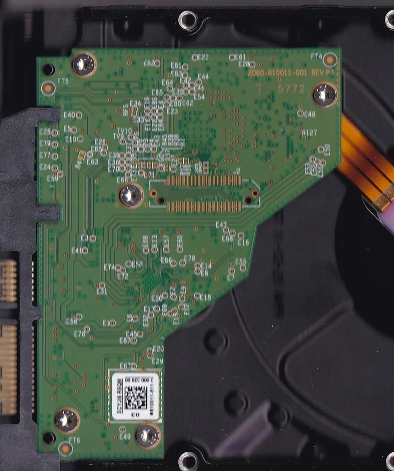 WD60EZAZ-00SF3B0  s/n: WX42D3 SEP/2021 R/N: 810011 6TB SATA 3.5" Western Digital - Image 4 of 4