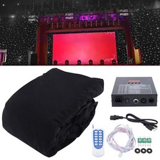 LED Star Curtain Wedding Stage Backdrop Birthday Party Background with Remote