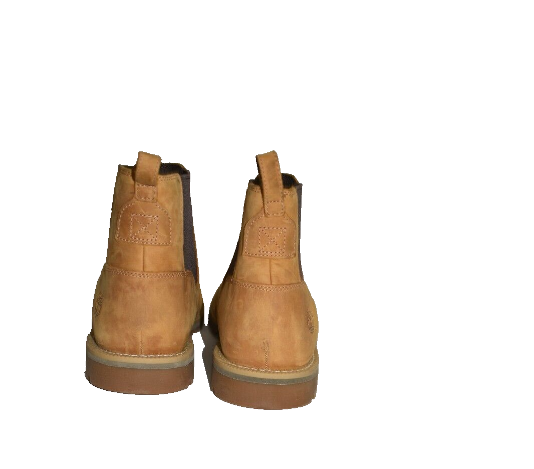 New! Timberland Men's Redwood Falls Chelsea Boot Wheat Size