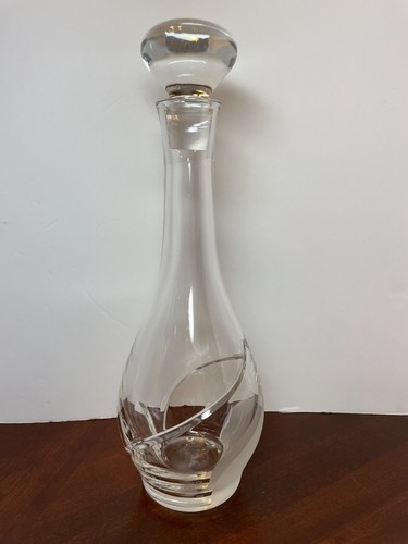 Vintage Cristal Decanter 13 1/2" Marked - Picture 4 of 12