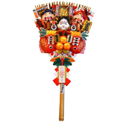 From Japan Japanese Lucky Item New Year Decoration Ornament Kumade 48cm - Picture 2 of 2