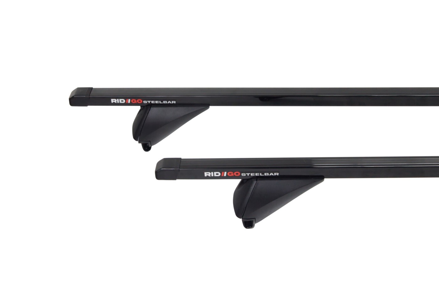 ACE-1 – Barres De Toit Aluminium Pour Fiat Fiorino 3 (2008-2025) – Noir, 2 Barres, Charge 75 Kg En Mouvement – Modèle à Rail