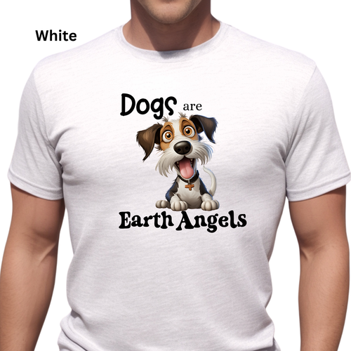 Funny Dog Graphic Print T-Shirt Humorous Graphic Tee Men's Women's Graphic Tee - Picture 10 of 15