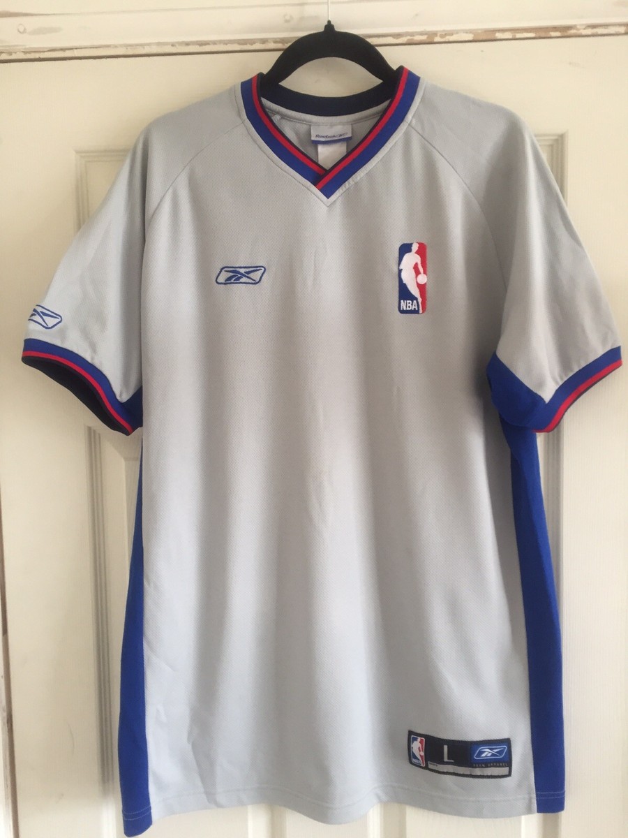Rare 2000s Reebok NBA PLAYOFFS REFEREE Uniform Jersey SHIRT, UK L