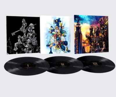 Kingdom Hearts 20th Anniversary Vinyl LP Box Set SQEX-11001-3 New
