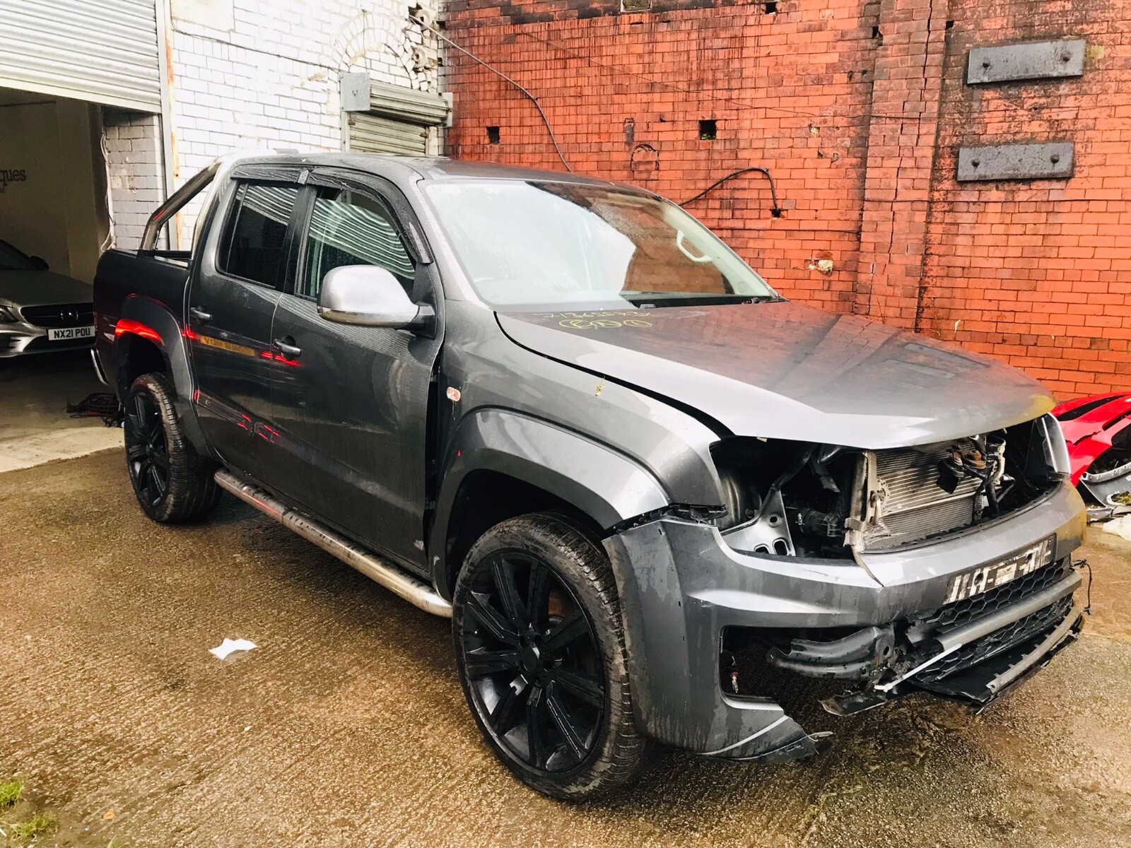 2018 68 VOLKSWAGEN AMAROK HIGHLINE 3.0 TDI V6 AUTO * AIRBAGS OK damaged