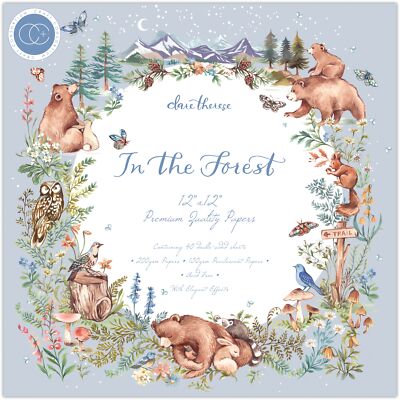 Craft Consortium Double-Sided Paper Pad 12''X12'' 40/Pkg-In The Forest