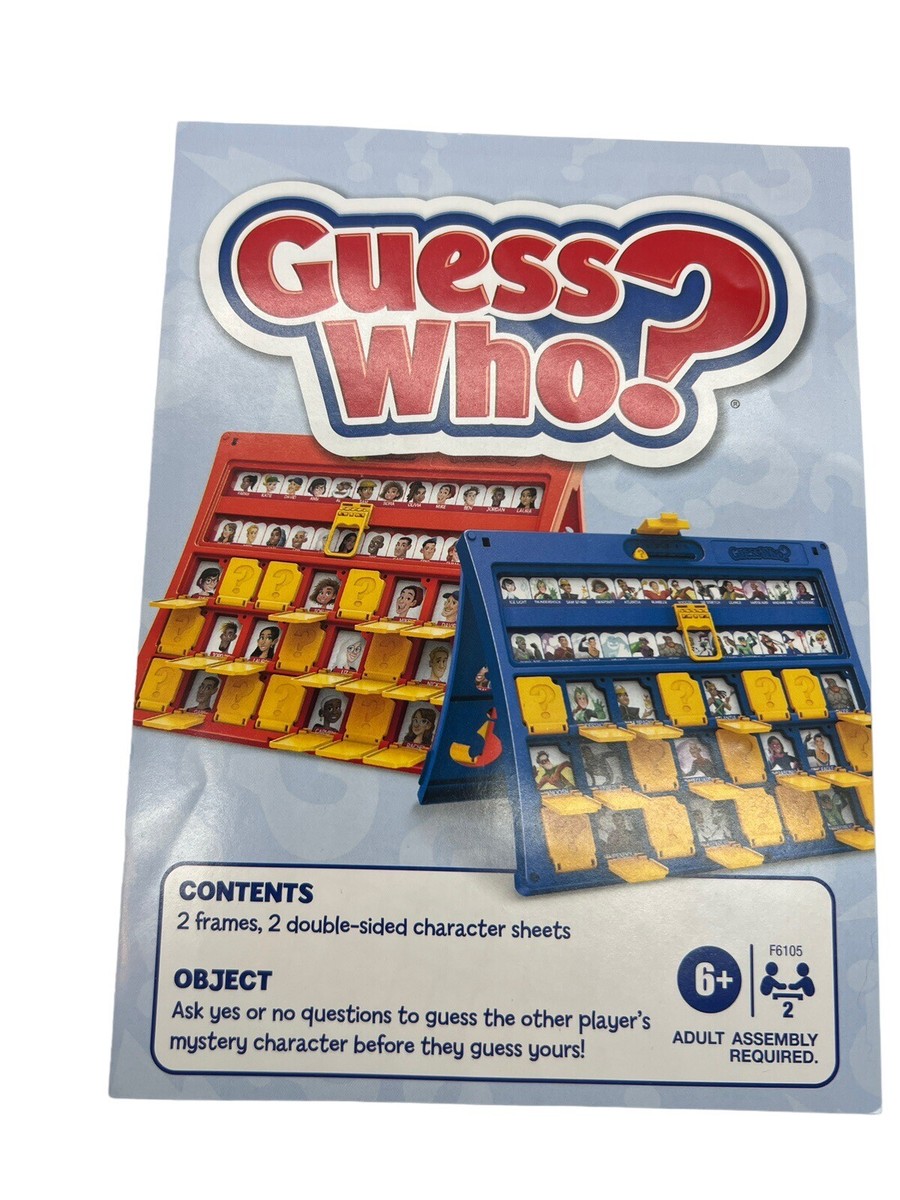 Guess Who? 2022 Superhero Hasbro Gaming 2 Double Sided