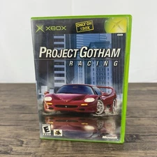 Project Gotham Racing PGR (Xbox) Game CIB Complete In Box Manual