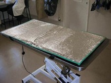 ThermoBlocker Blanket 46"x25" Reflective Coating Canine Dog Rescue Veterinary