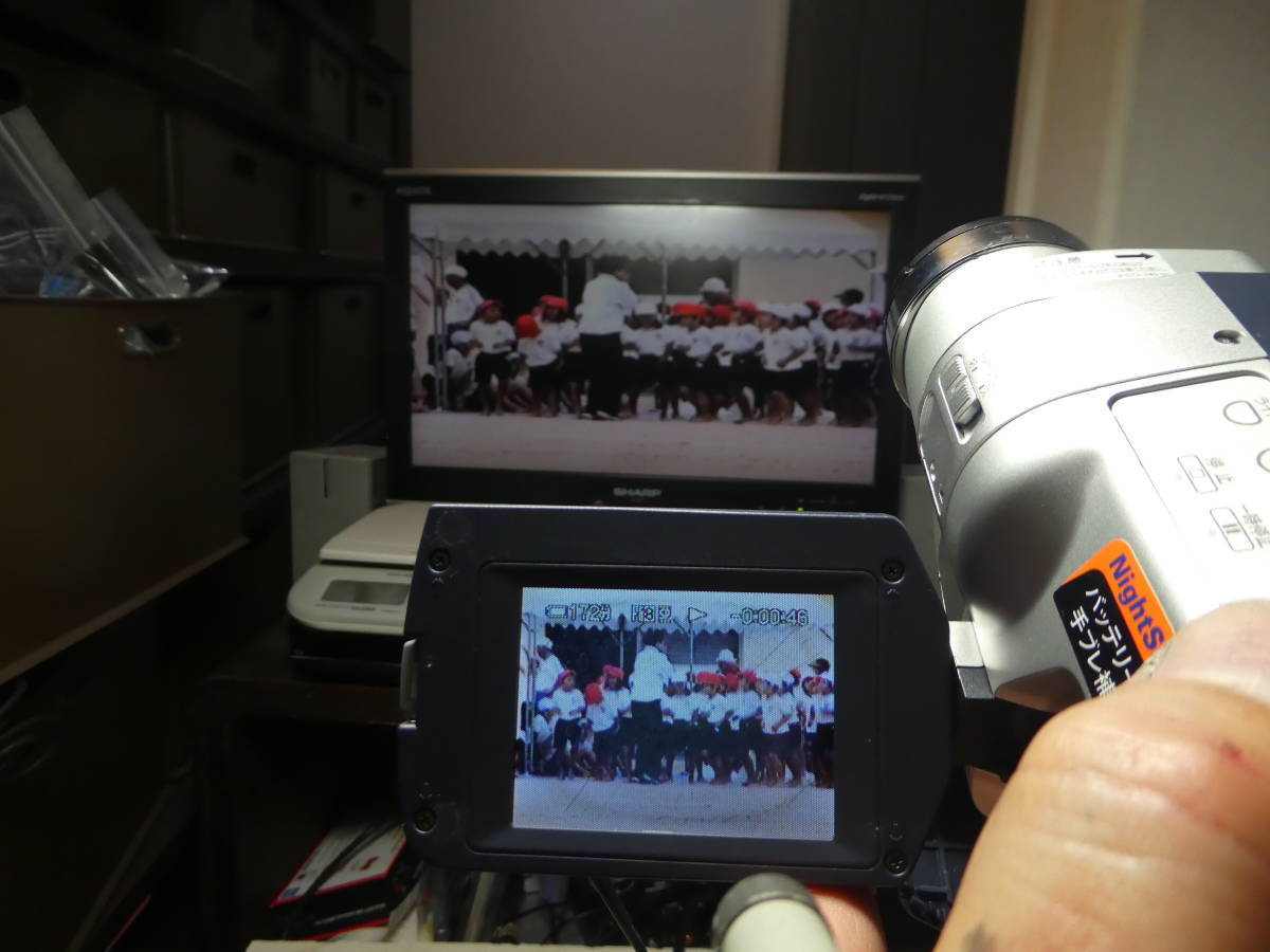 SONY CCD-TRV106 videoHi8 8mm HANDYCAM Good operation Used