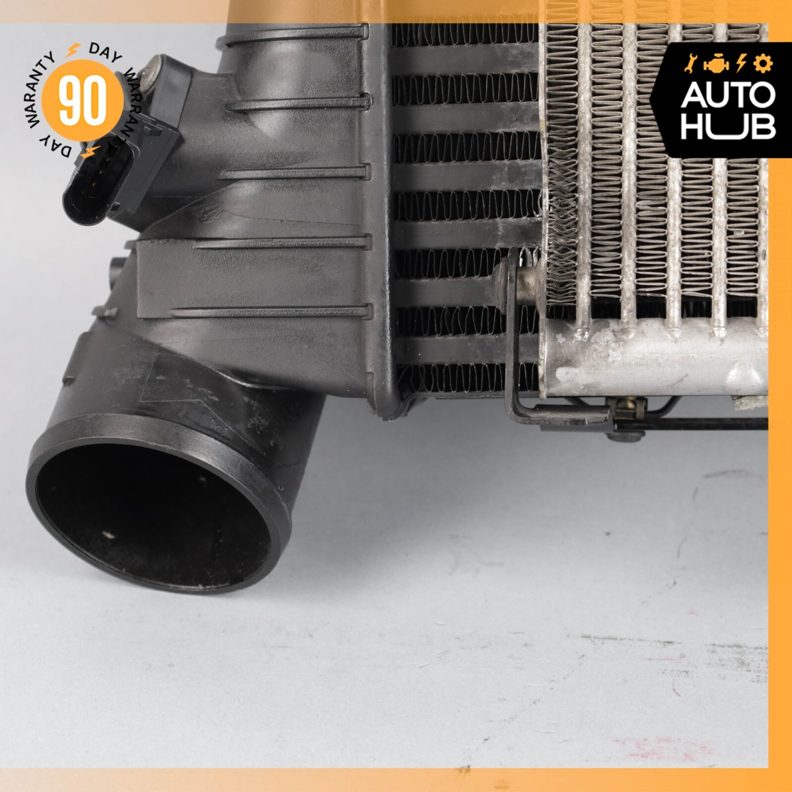 Bentley Continental GT 6.0L Right Side Turbo Intercooler Oil Cooler Radiator OEM