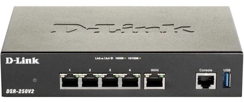 D-Link DSR-250V2 Unified Services VPN Router - New!