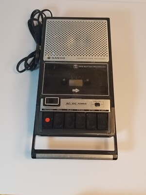 Sanyo M2511 Cassette Player Recorder (Needs Belt) | eBay