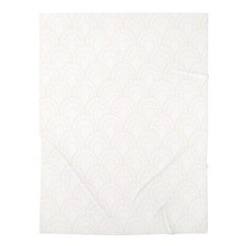 Pale Pink Print Baby Swaddle Blanket
