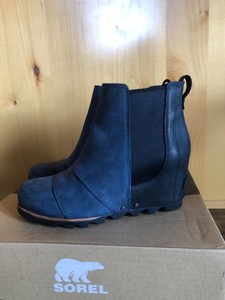 sorel navy wedge