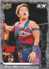 2022 Upper Deck AEW Ryo Mizunami Trading Card