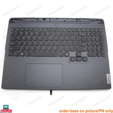 Lenovo Legion 5 15IRX9 5CB1P73780 gray backlit US keyboard palmrest