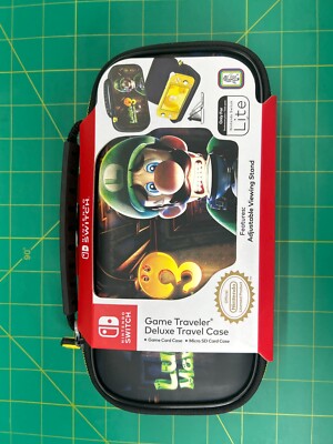 Nintendo Switch Lite Game Traveler Deluxe Travel Case Adjustable Viewing Stand