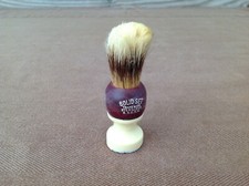 Solid Set Sterilized Bristles Set In Rubber Shaving Brush, NY USA