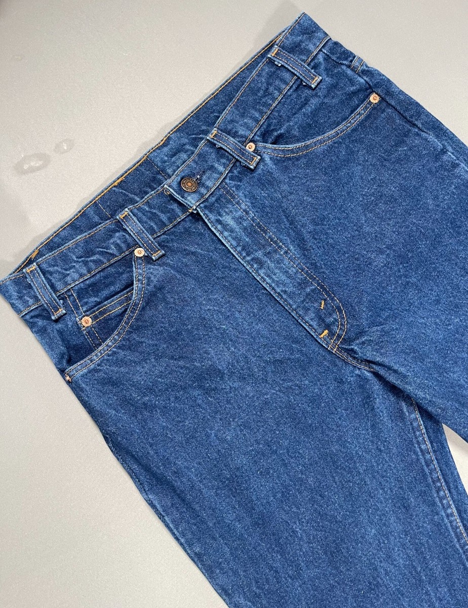 Vintage Circa 1980 Levi's Orange Tab 517 Boot cut Indigo Vintage Circa 1980 Levi's Orange Tab 517 Boot cut Indigo